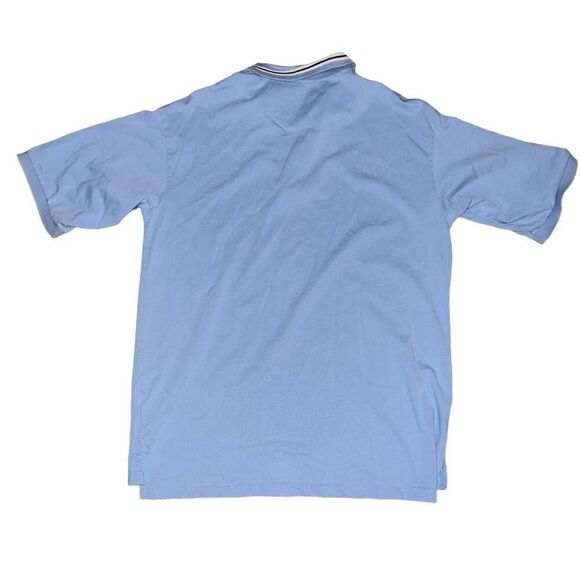 BOB TIMBERLAKE Men’s Blue 100% Supima Cotton Polo Size Medium - Picture 2 of 7